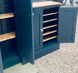 **4 Door Combination Coat and Shoe Storage Cupboard