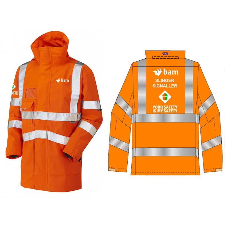 BAM Breathable Womens Jacket - Orange