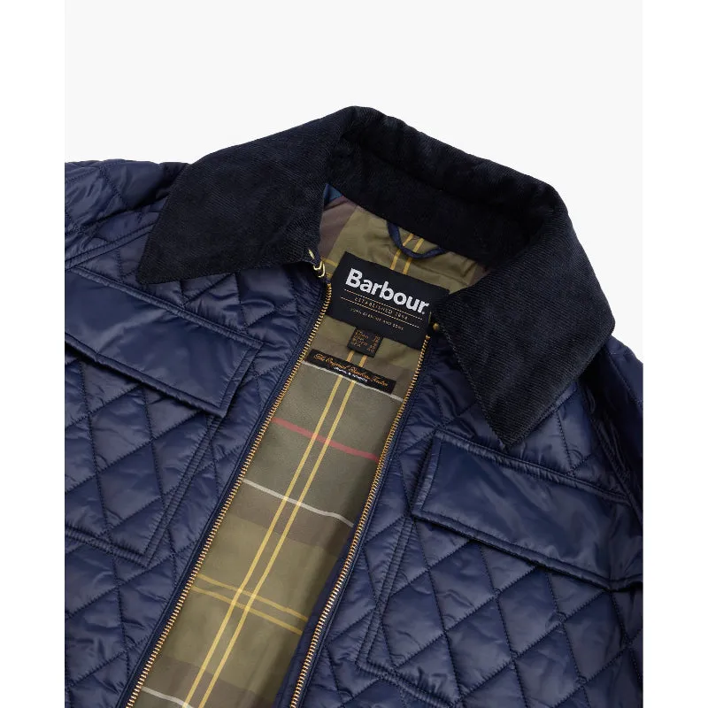 Barbour Beauly Quilt Ladies Jacket - Navy/Classic