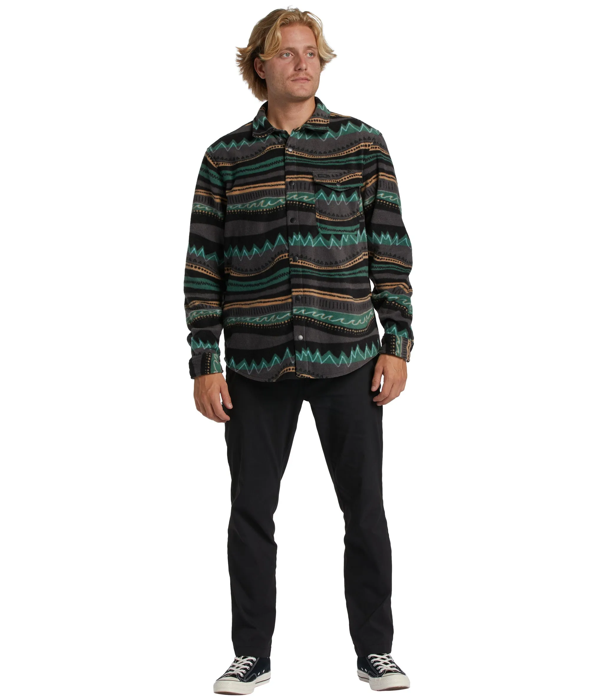 Billabong Furnace Flannel L/S Shirt-Multi