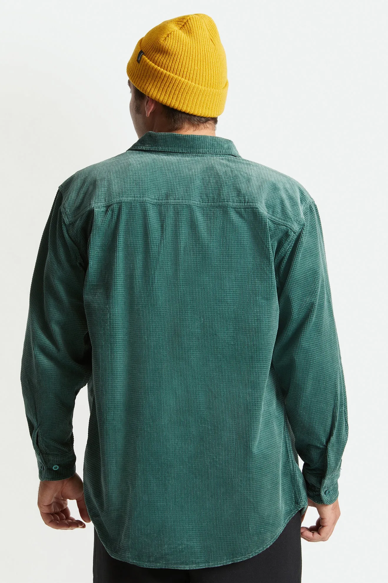 Bowery Relaxed L/S Flannel - Silver Pine