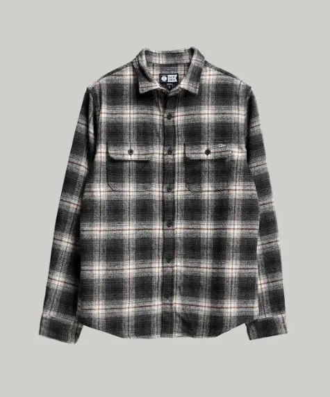 CHECK FLANNEL LS SHIRT