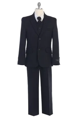 Classic Boys Black Suit