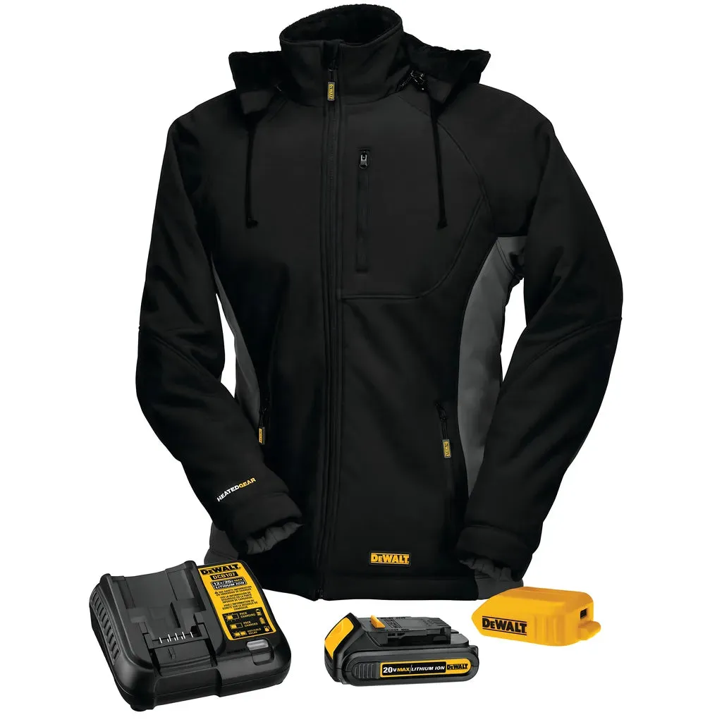 DEWALT® Women's Heated Soft Shell Coat Kitted