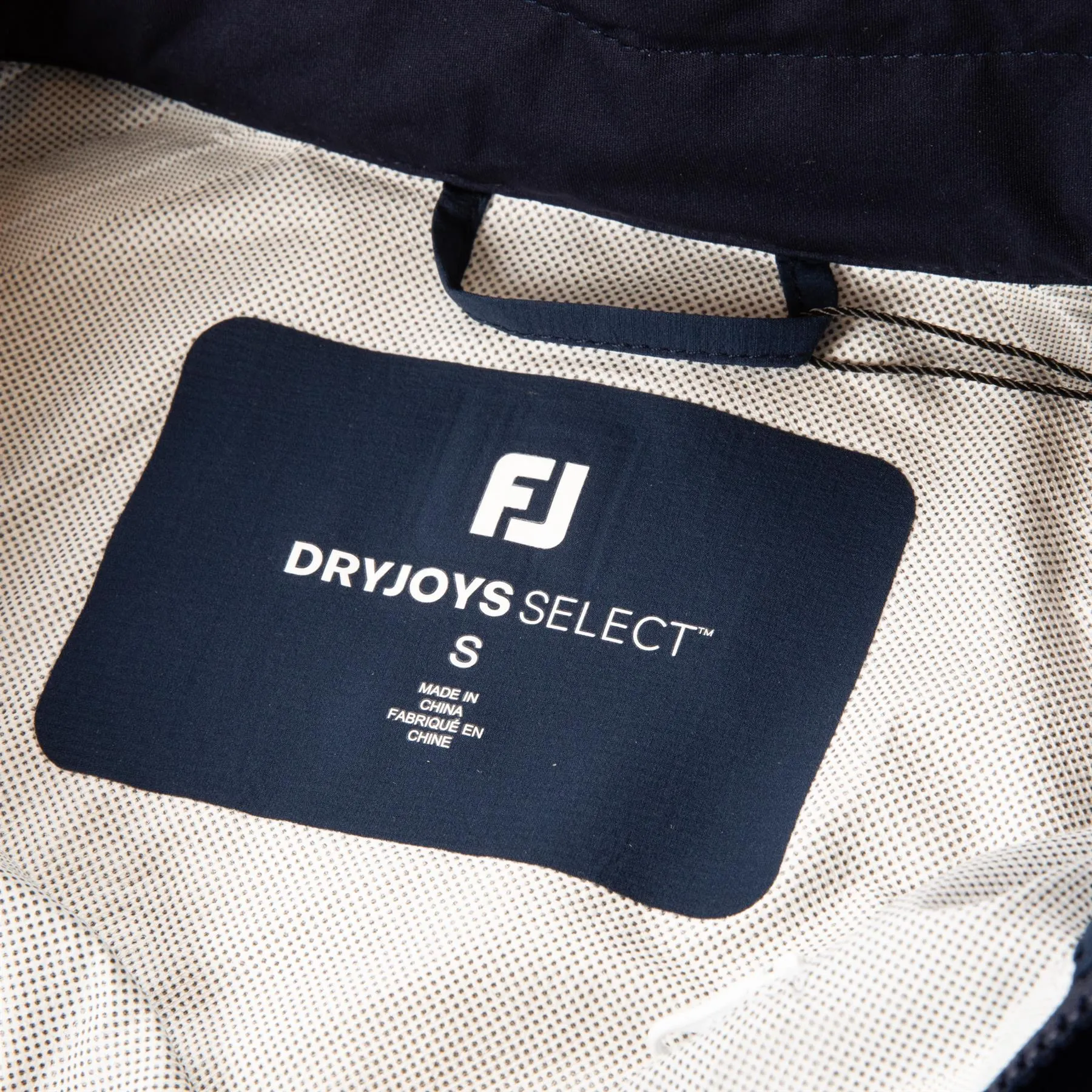 DryJoys Select Waterproof Jacket Navy/White - 2024