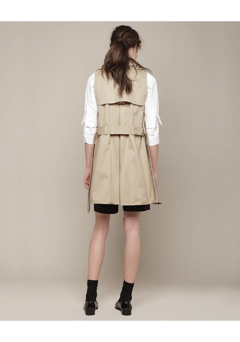 Eugenie Sleeveless Trench