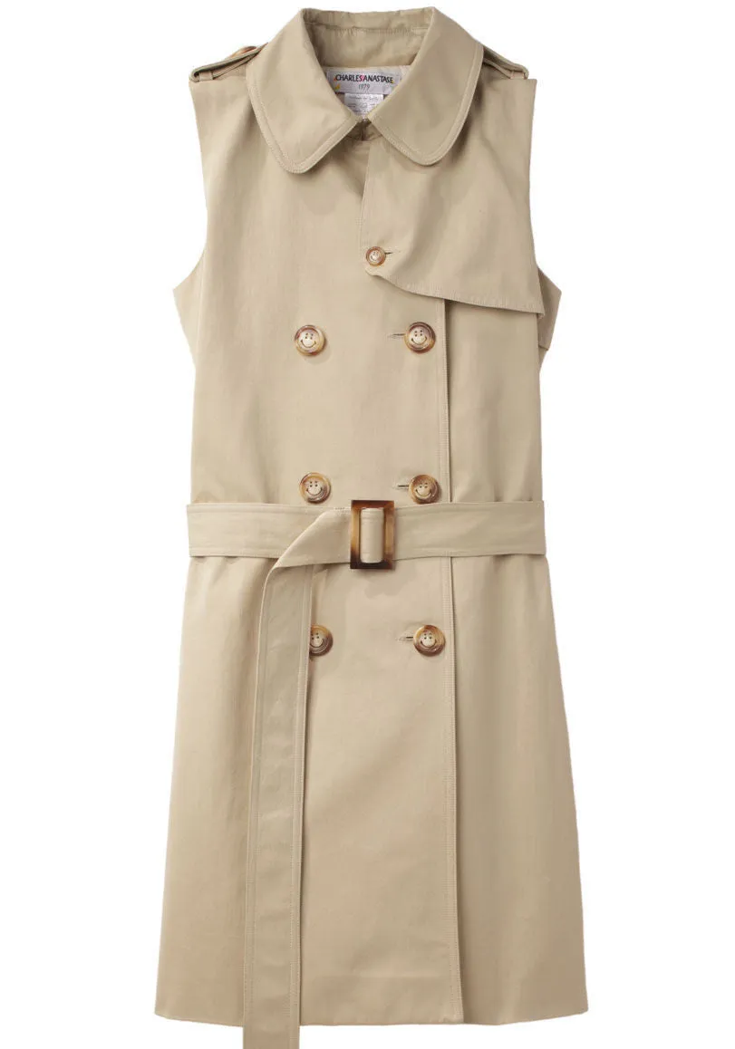 Eugenie Sleeveless Trench