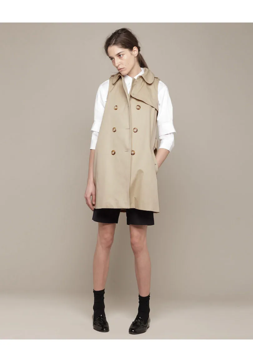 Eugenie Sleeveless Trench