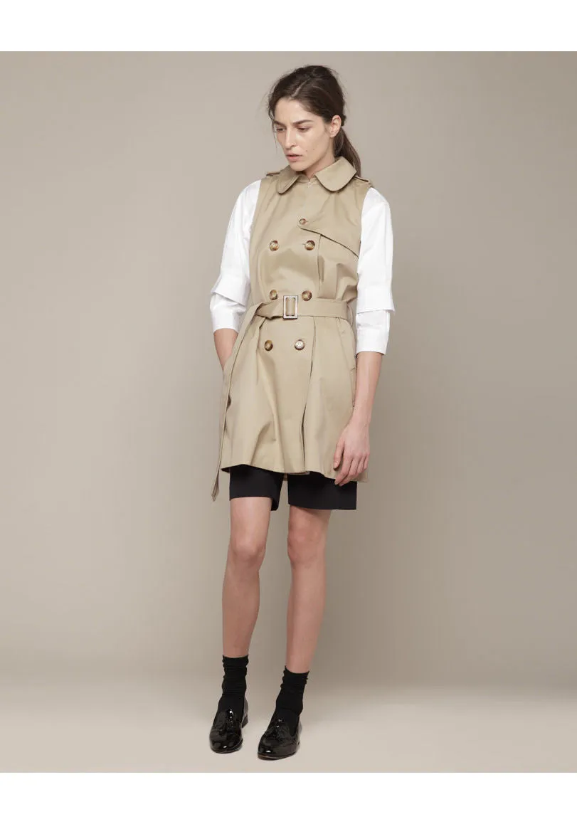 Eugenie Sleeveless Trench