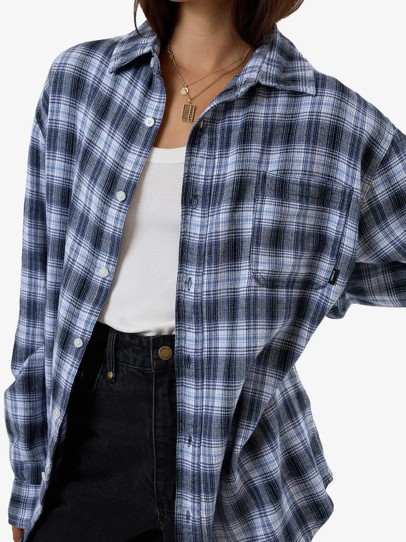 Friendly Service Flannel Shirt - Iceberg