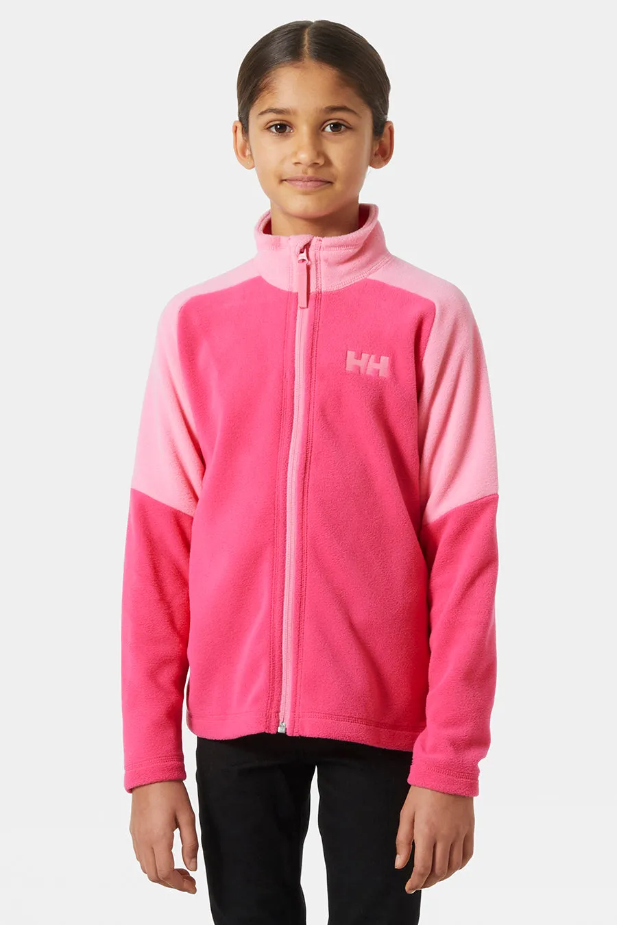 Girls Fleece Jacket Helly Hansen Daybreaker Dragon Fruit