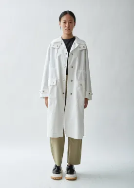 Hooded Lightweight Trench Coat