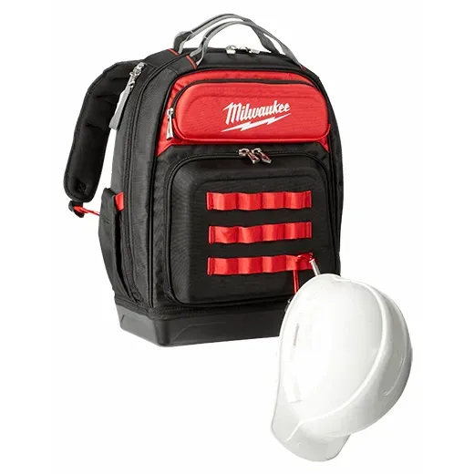 Jobsite Backpack - Milwaukee 48 Pockets, Hardshell, 48-22-8201