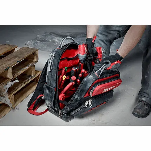 Jobsite Backpack - Milwaukee 48 Pockets, Hardshell, 48-22-8201