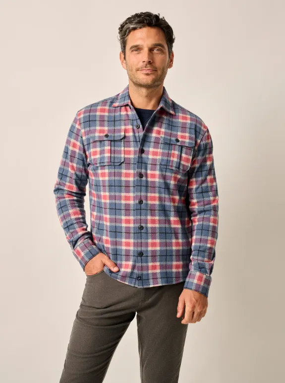 Kaden Top Shelf Button Up Shirt - Laguna Blue