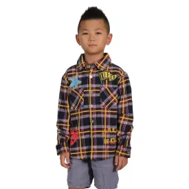 KLEEP: BOYS NOVA Button Down LS KW-5170K