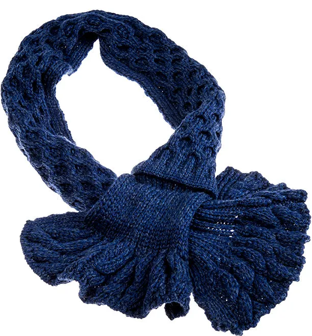 Ladies Supersoft Merino Wool Cuff Scarf by Aran Mills - 4 Colours