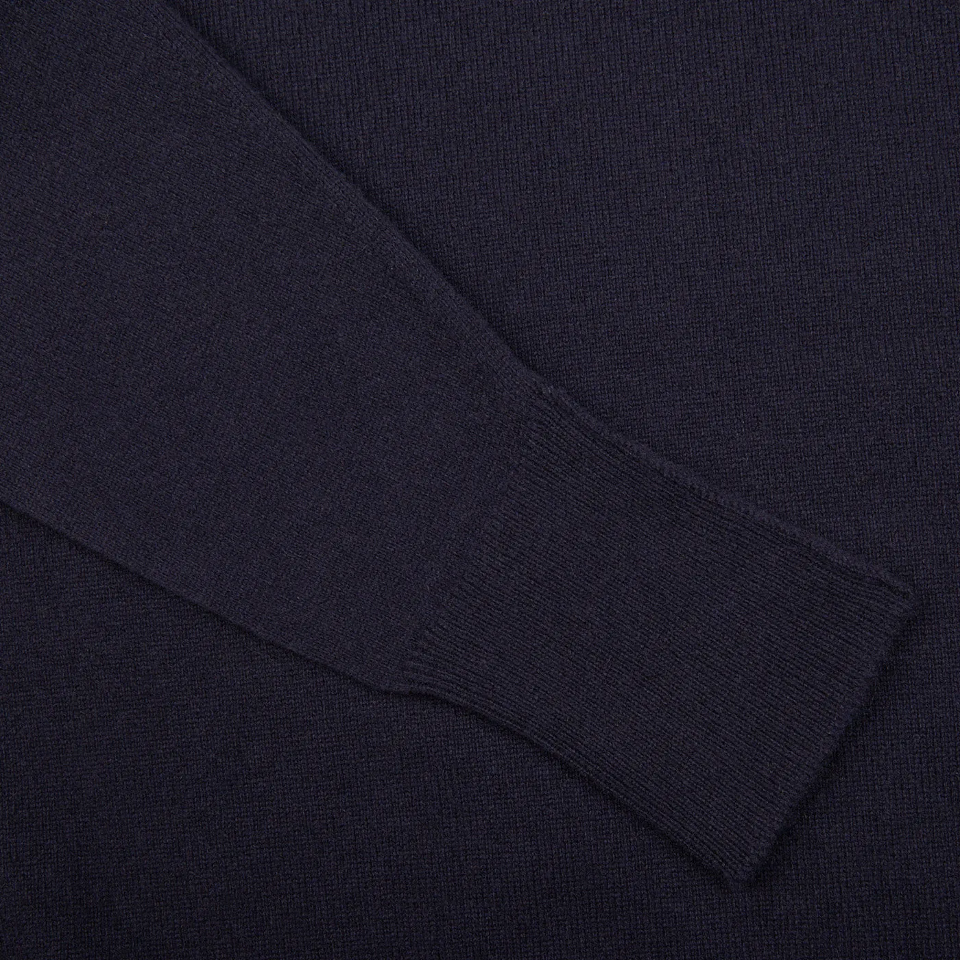 Navy Crew Neck Cashmere Sweater