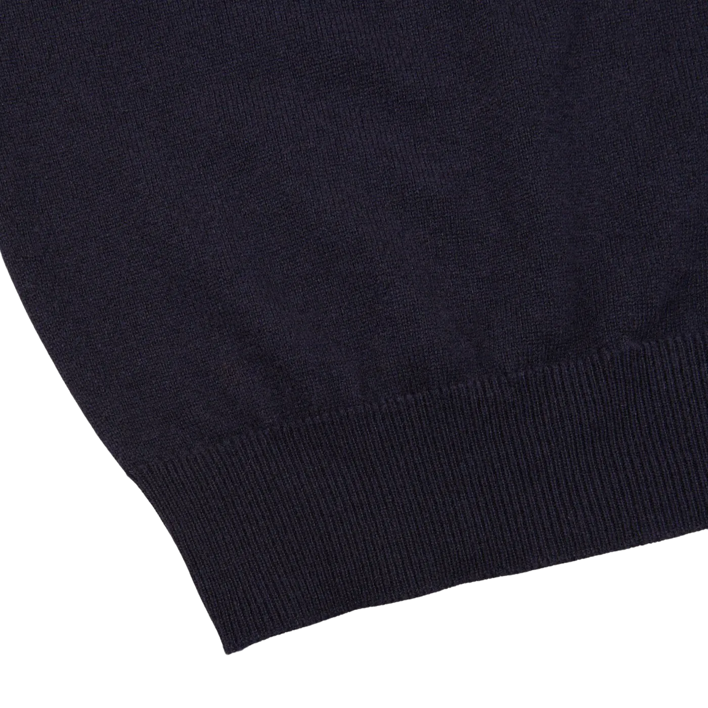 Navy Crew Neck Cashmere Sweater