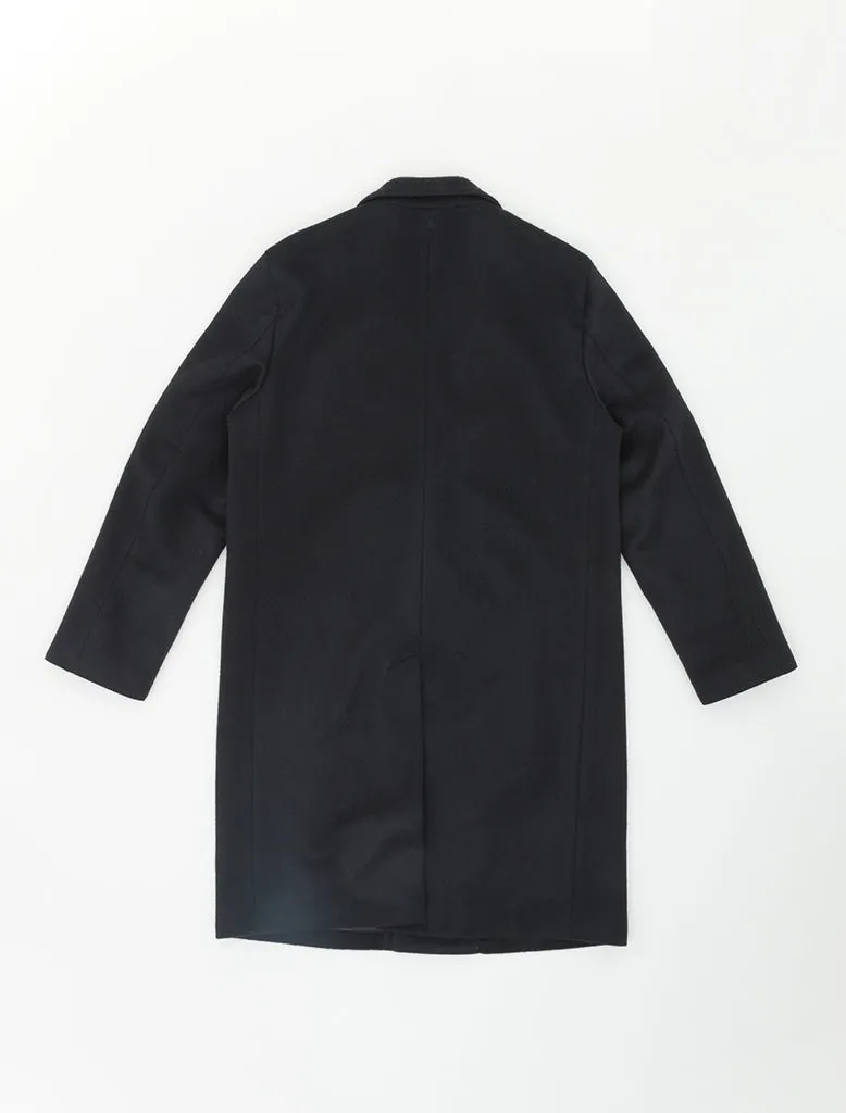 NEW STANLEY WOOL & CASHMERE COAT - Black