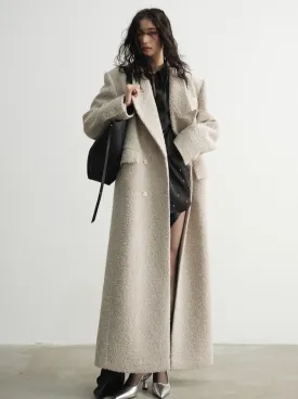 Oversized Wool Maxi Coat