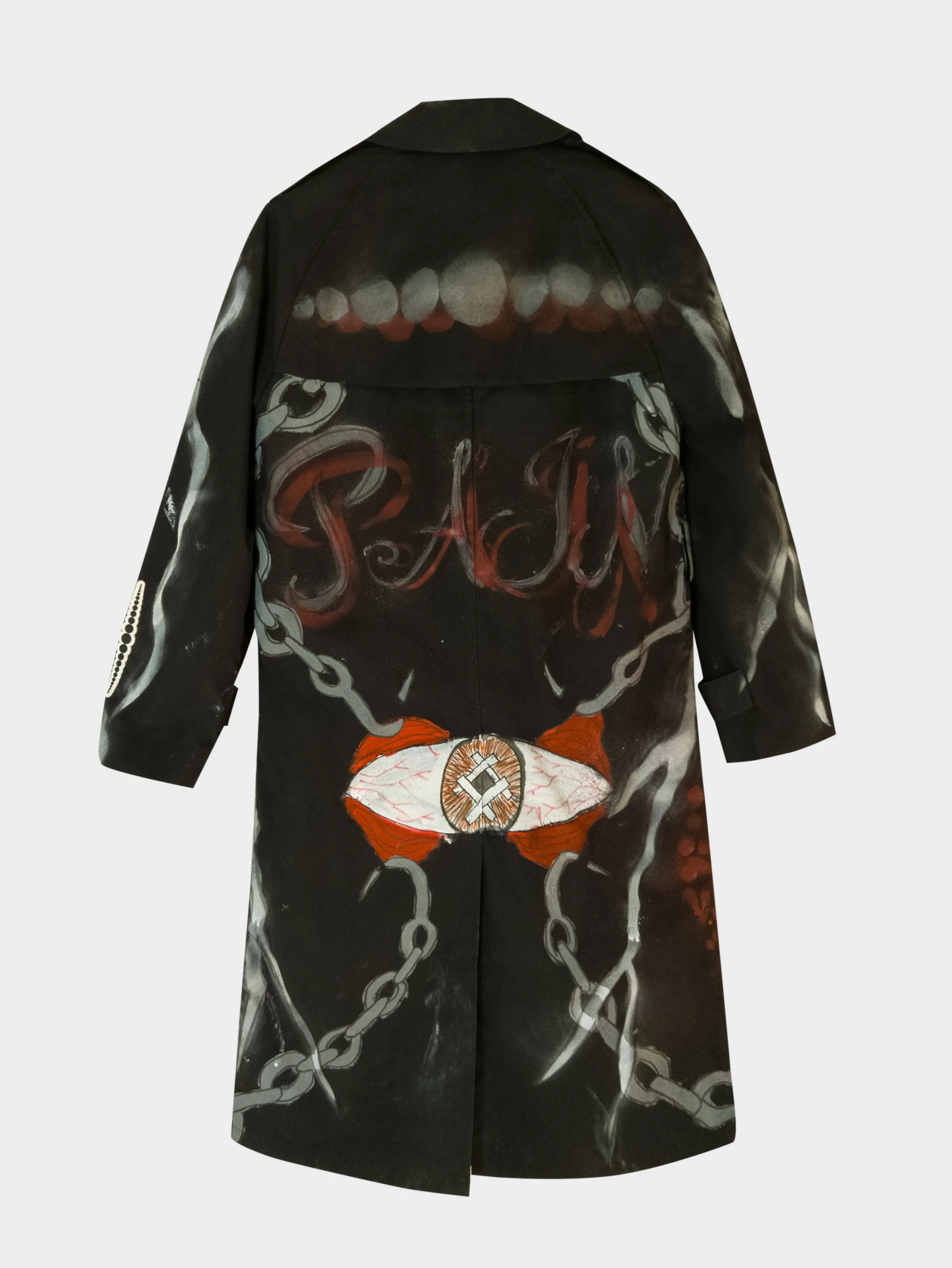 Pain Double Breasted Trench Coat