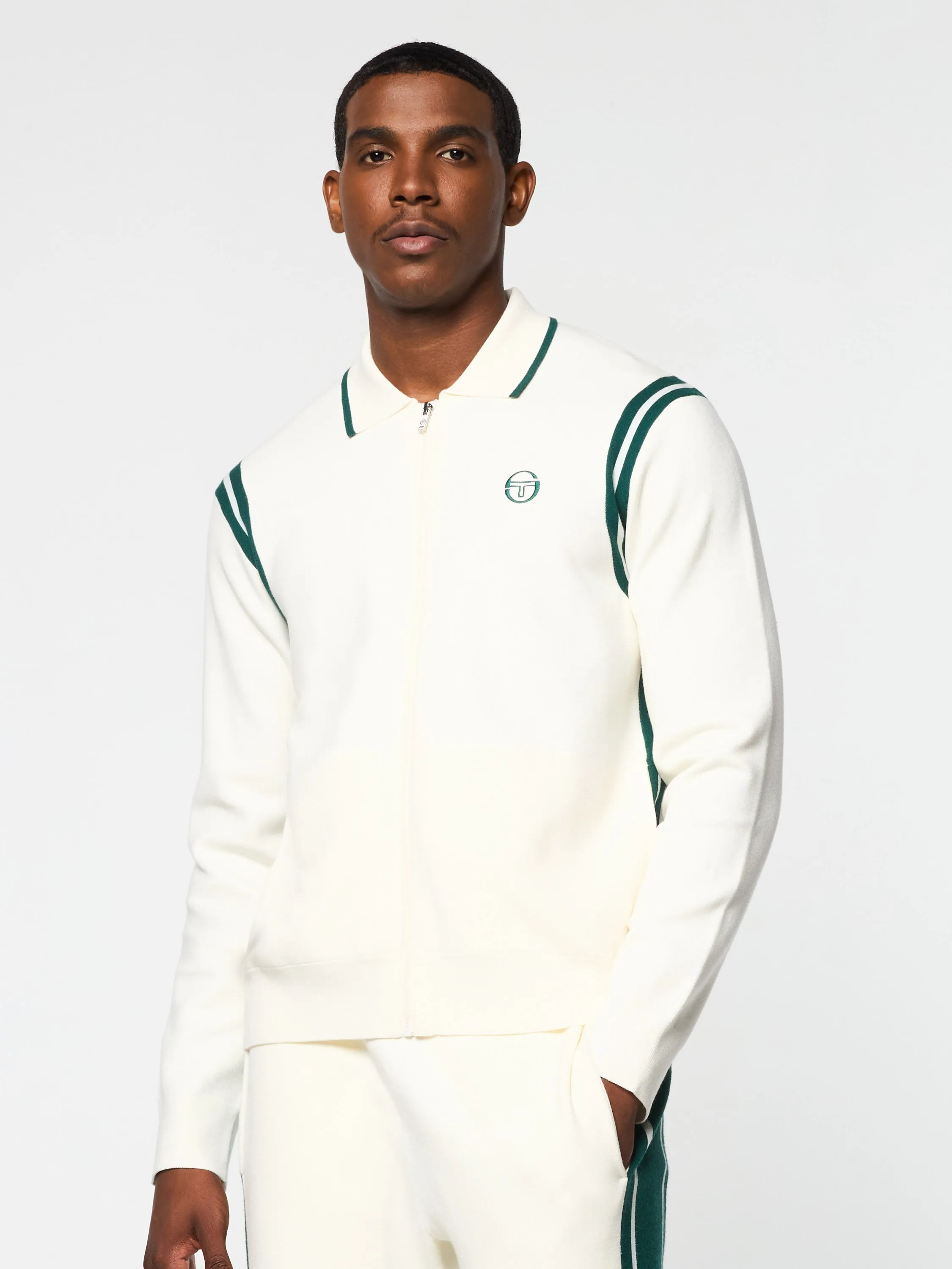 Palla Track Jacket- Gardenia