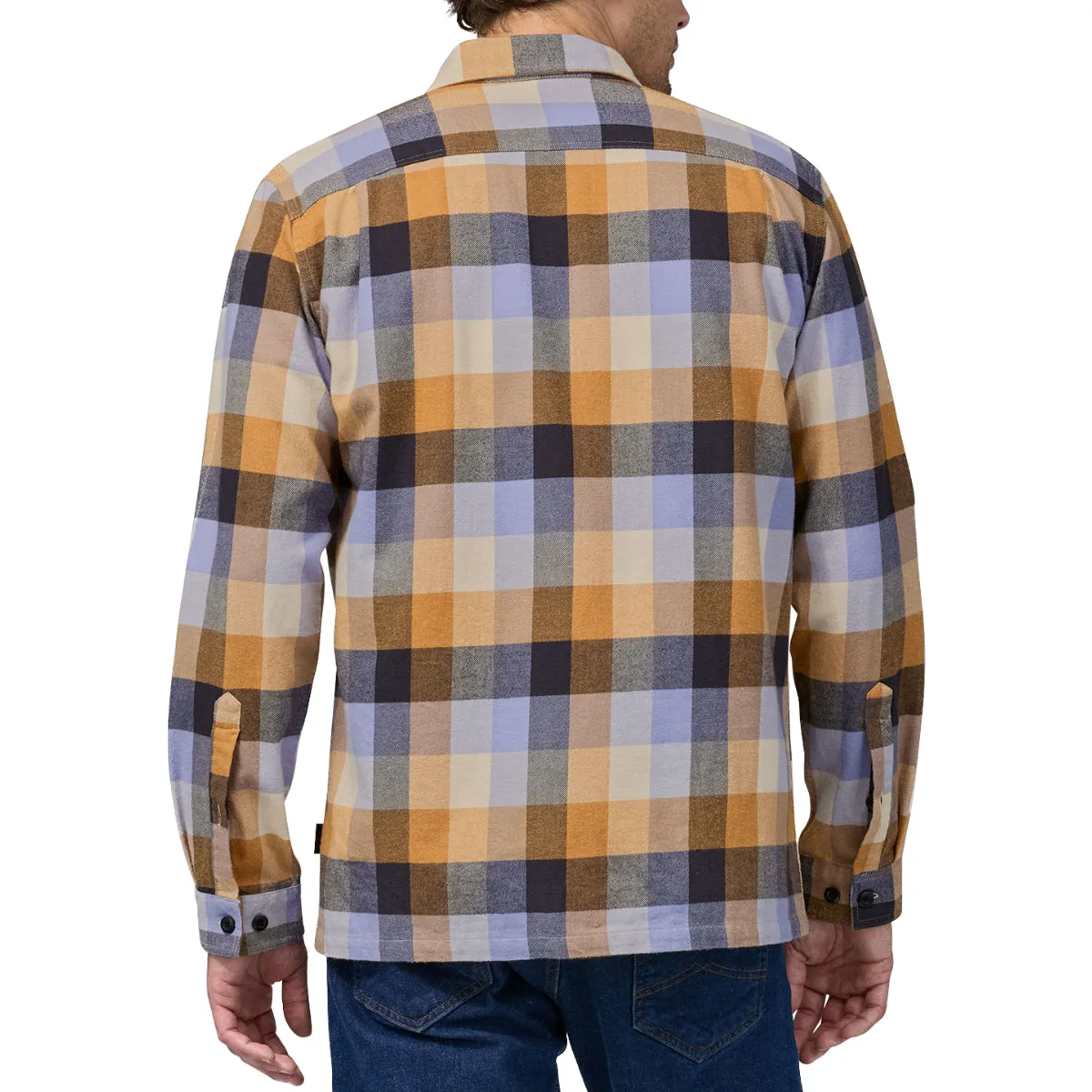 Patagonia Fjord Midweight Organic Cotton Long Sleeve Flannel Shirt