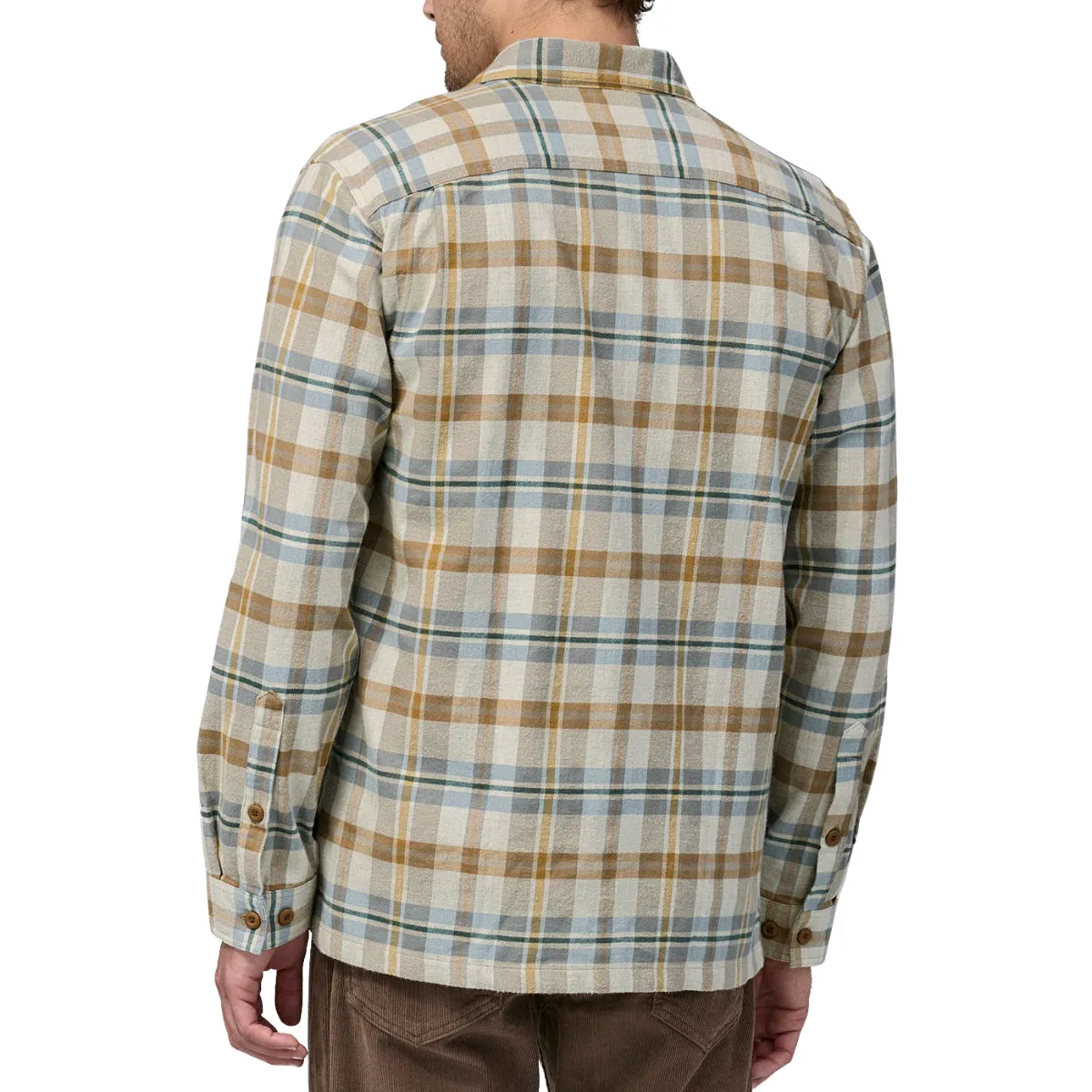 Patagonia Fjord Midweight Organic Cotton Long Sleeve Flannel Shirt