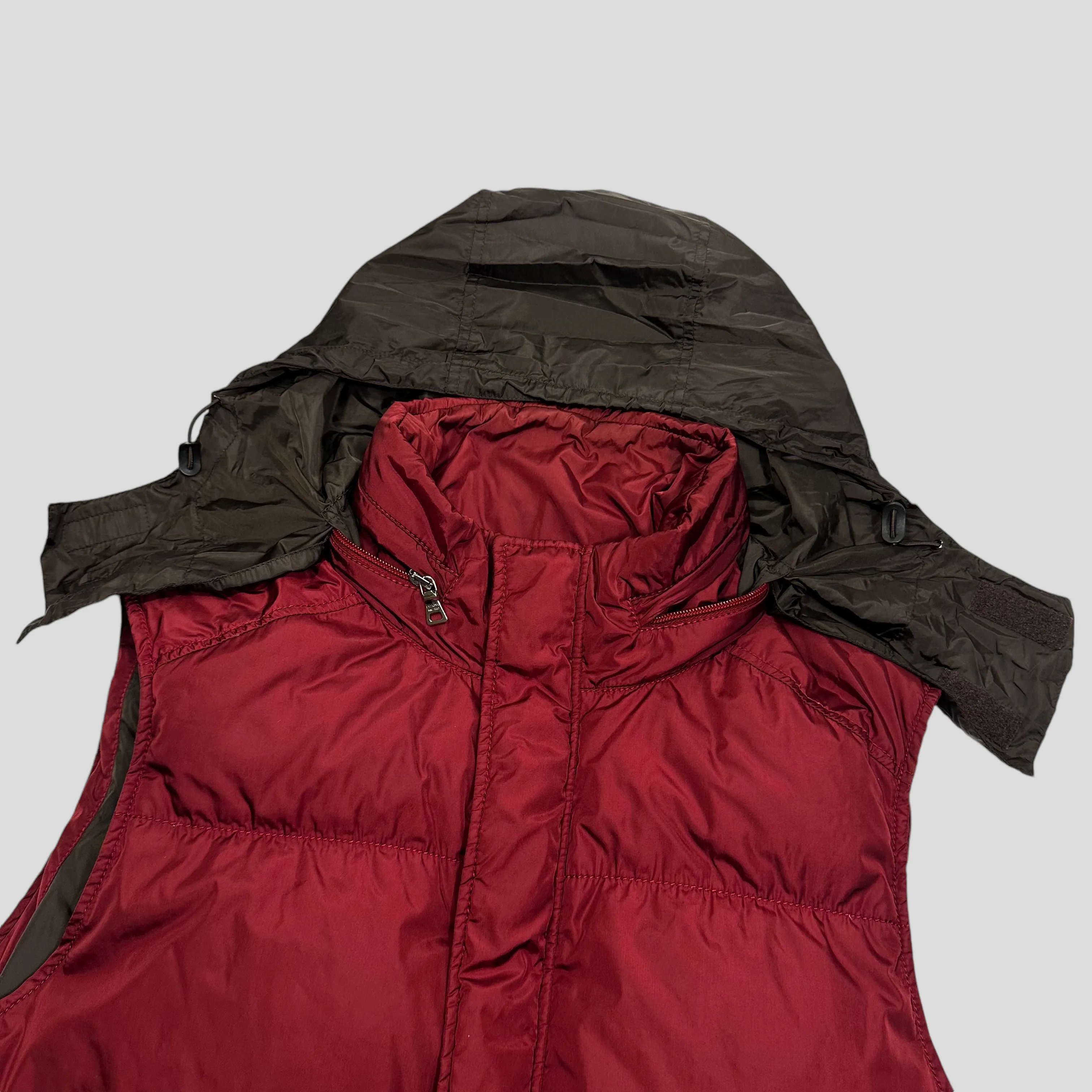 Prada Sport AW00 Nylon Down Technical Gilet Puffer - IT48 (M/L)