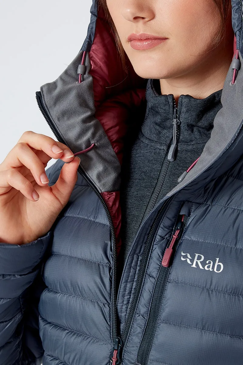 Rab Womens Microlight Alpine Jacket Hooded