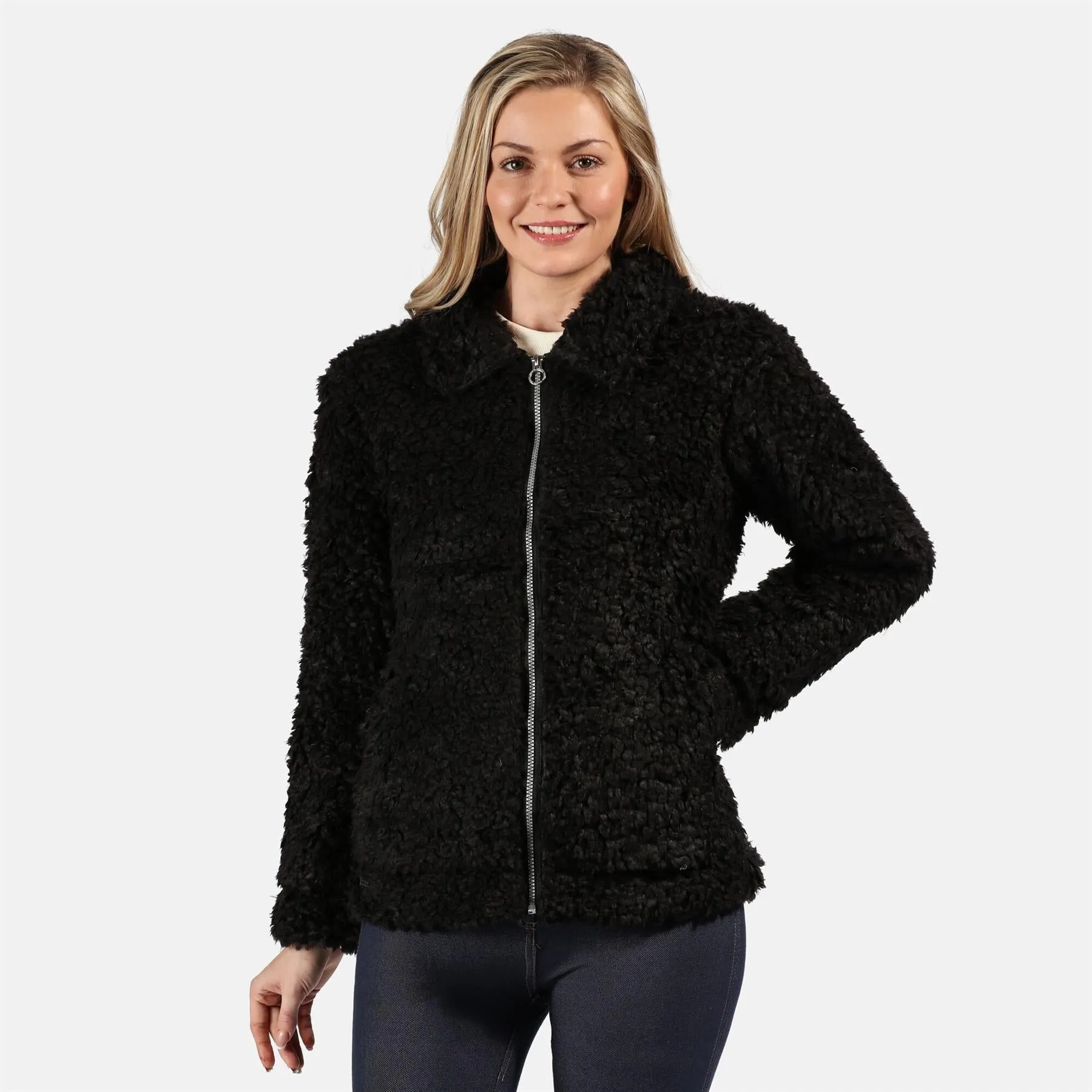 Regatta Womens Akasha Full Zip Fluffy Fleece