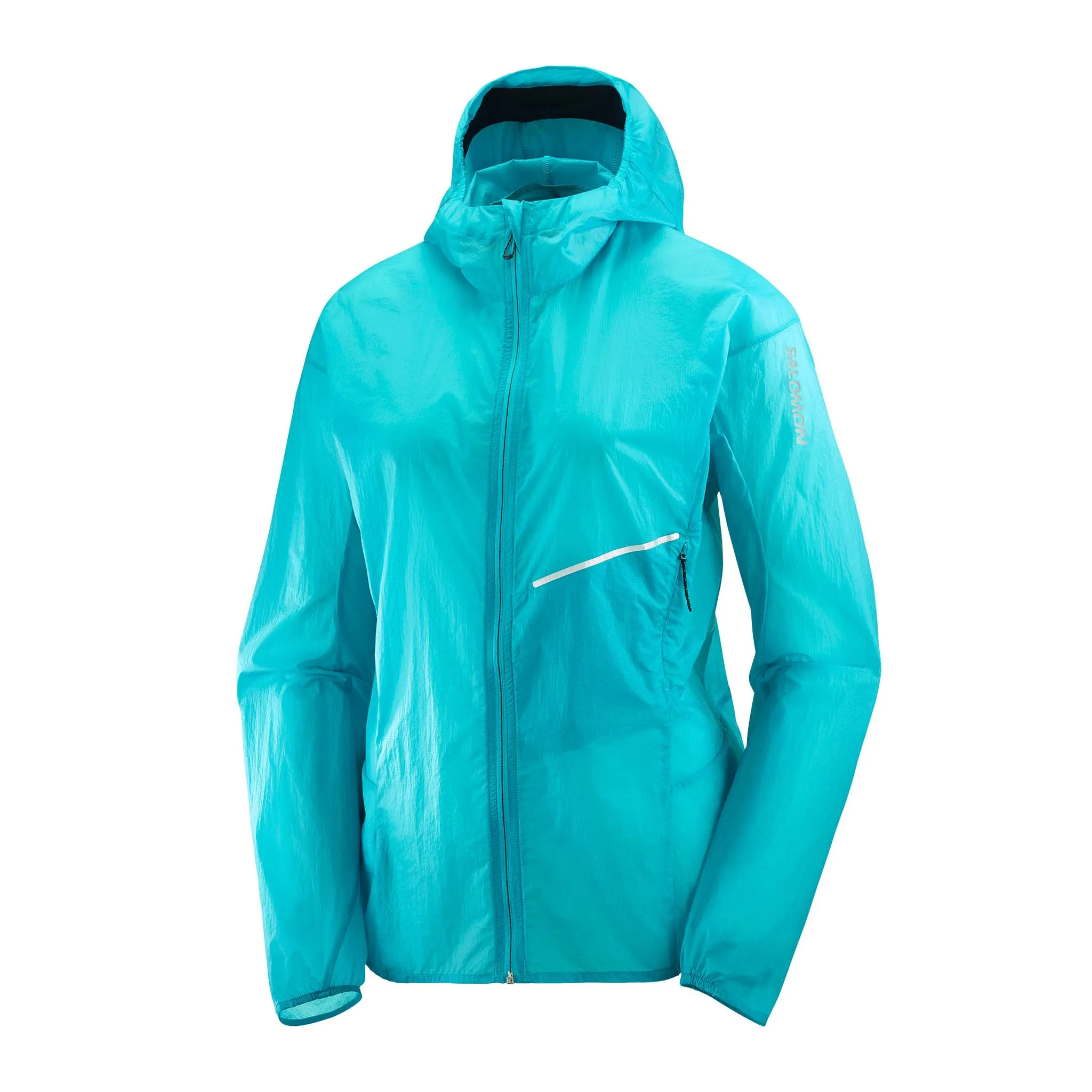 Salomon | Women's Sense Aero Wind Jacket - Peacock Blue