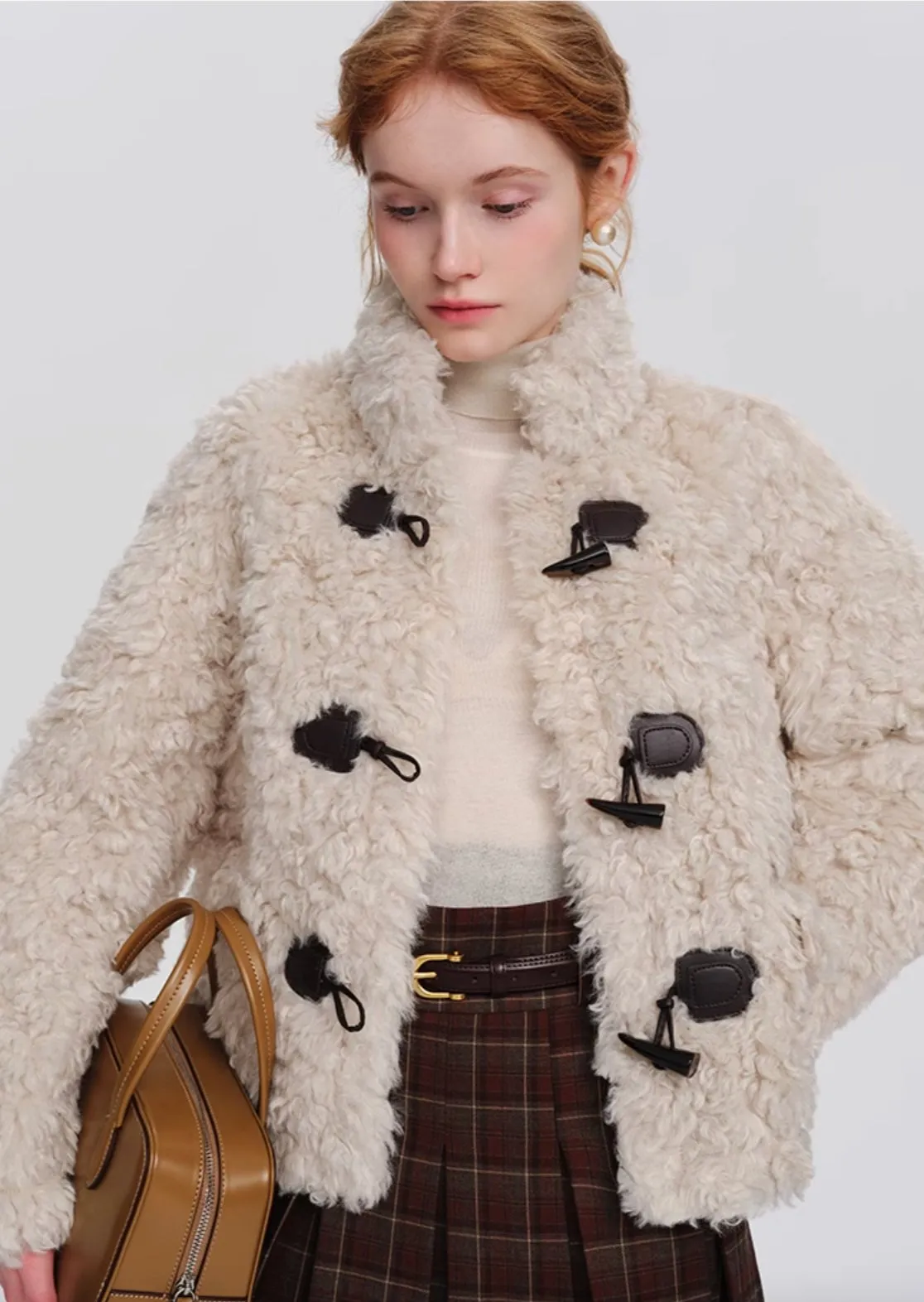 Short Rumb Fur Coat