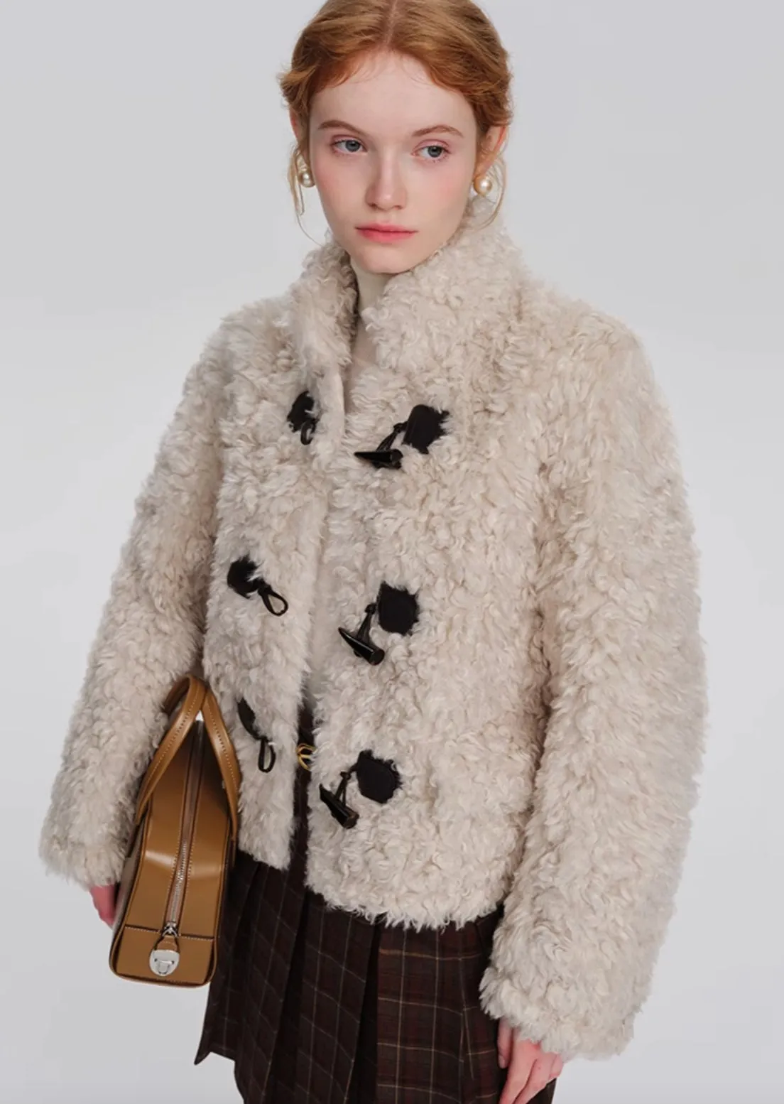 Short Rumb Fur Coat