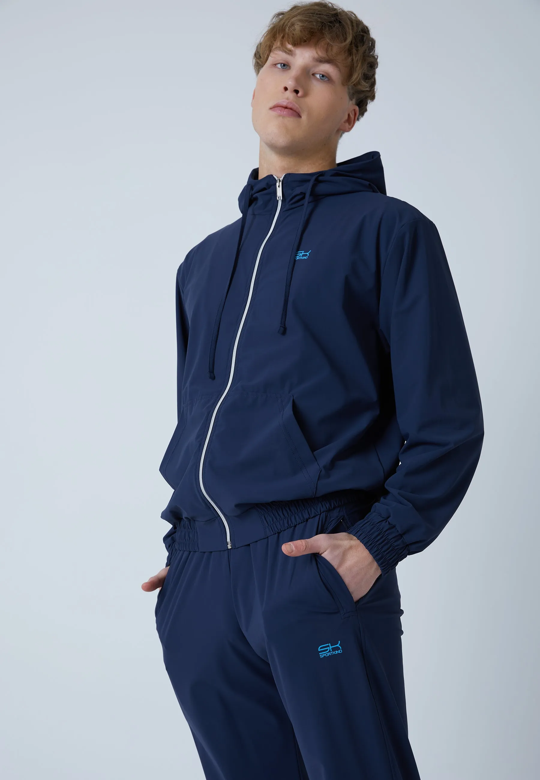 Tennis Court Jacket, navy blue