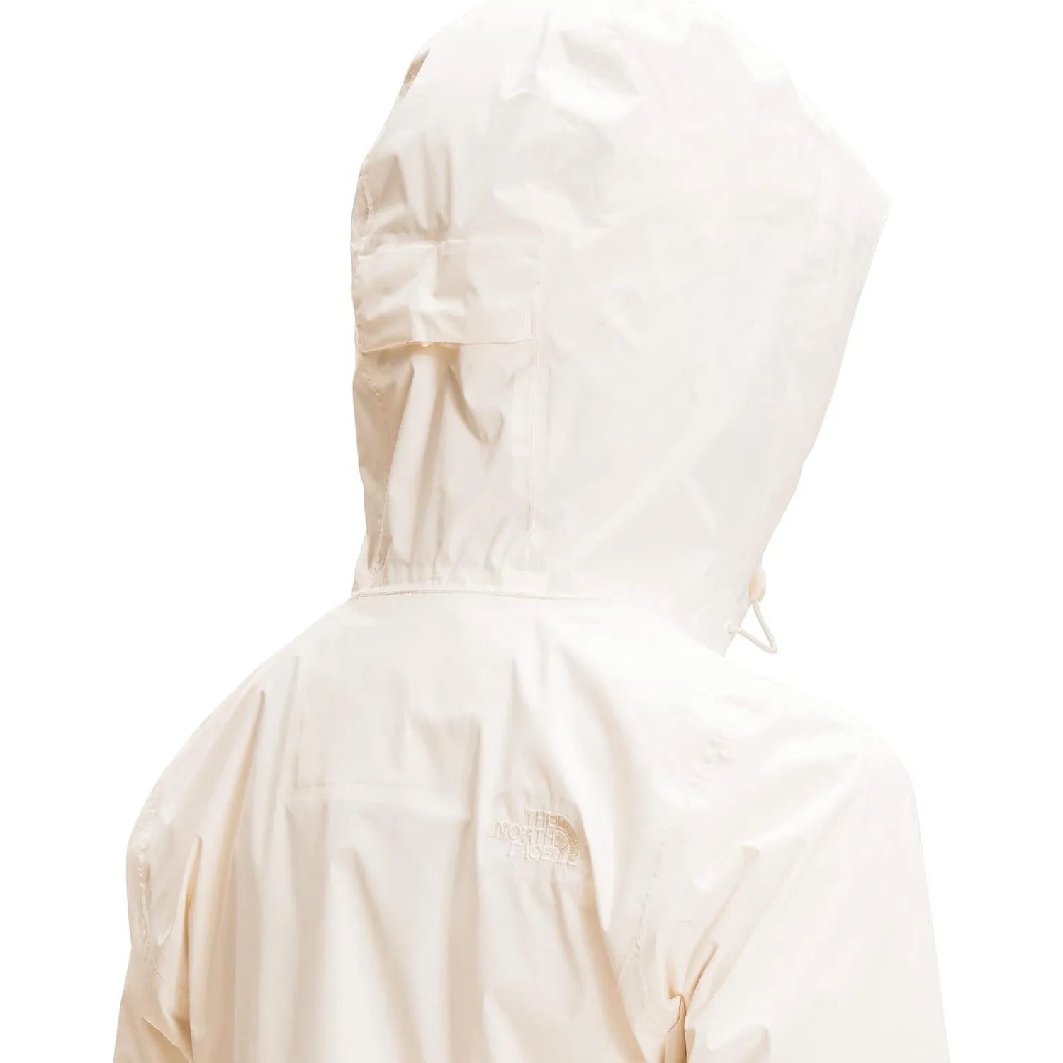 THE NORTH FACE Women’s Venture 2 Waterproof Hooded Rain Jacket (Standard and Plus Size), Gardenia White, X-Large