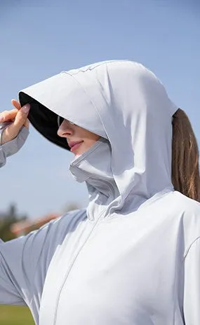 Ultimate Sun Protection Jacket with Instant Cooling and Breathable Silk Fabric #72417