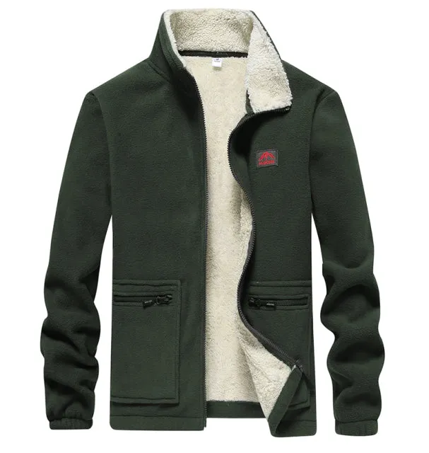 West Louis™ Men Winter Comfy Warm Fleece Jacket