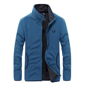 West Louis™ Warm Fleece Casual Sweatshirt Jacket