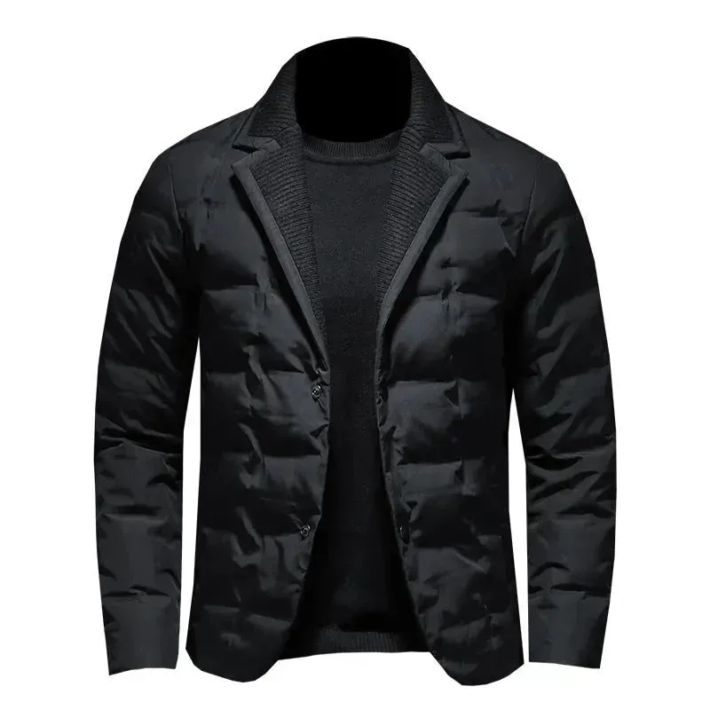 Winter Down Jacket Thick Warm Rain Jacket Men